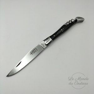Laguiole Folding Knife 12 cm 2 pieces G.David Ebony