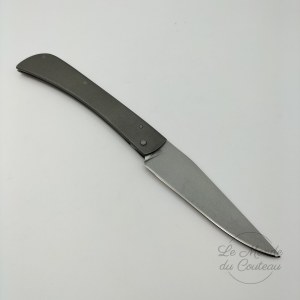 Folding pocket knife in titanium by Fred Belou2