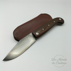 Coltello pieghevole artigianale in Gaïac di Laurent Gaillard8