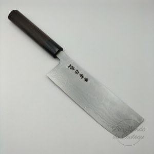 Handgefertigtes japanisches Kanetsune-Nakiri-Messer