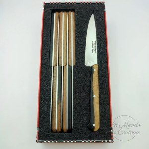 Messerset „Le P’tit Tradi“ von Goyon Chazeau Grenadillholz