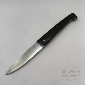 Lombard Handcrafted Knife by A. Giovaninetti in ebony