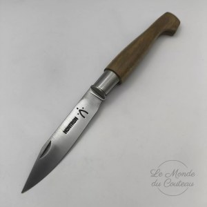 Nontron vouwmes 22 walnoot 8 cm
