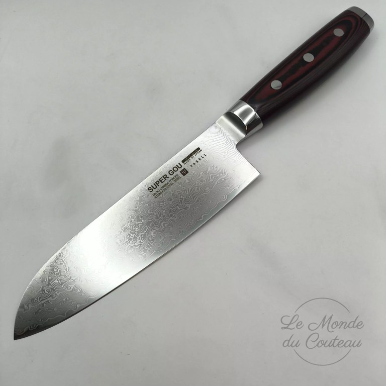 Couteau japonais Santoku Yaxell Super Gou