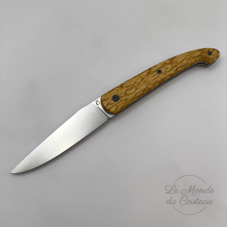 Handgefertigtes Klappmesser Bouleau von Atelier Odaé