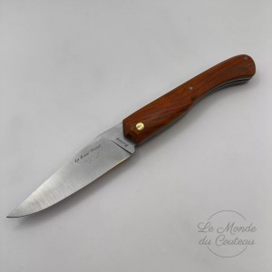 Handcrafted Cocobolo Folding Knife by La Bonne trempe