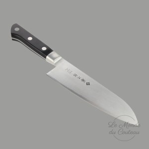 Couteau Japonais Tojiro DP Damas Santoku 170mm — vue 1