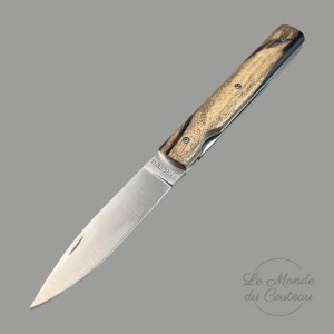 Couteau pliant Le Français ébène blanc Perceval — vue 1