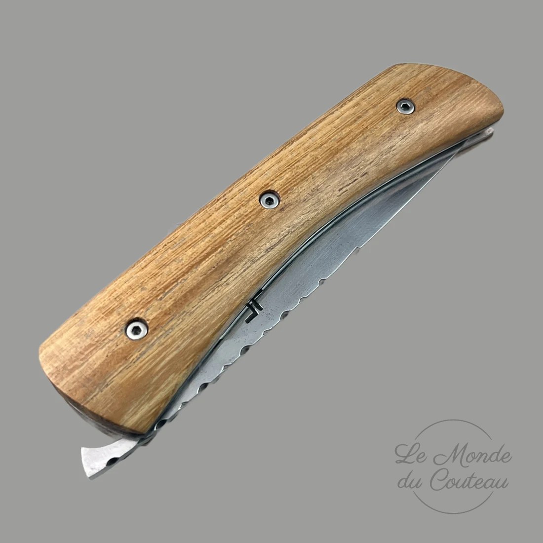 Couteau Pliant Piemontais à Verrou Lou Papet — vue 2