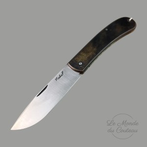 Couteau pliant Le Canif platines laiton 125SC Maschio — vue 1