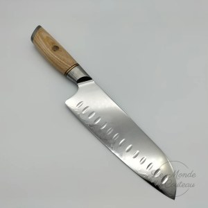 parijs Santoku-keukenmes Fukito San Mai 180mm