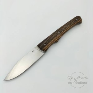 22Tedesco22 handcrafted knife by Adrien Giovaninetti in bocote