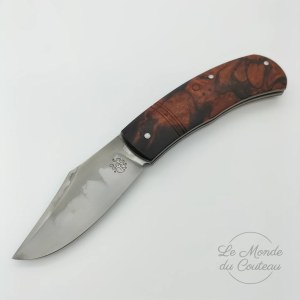 Handcrafted knife by La Forge Celtique in ironwood