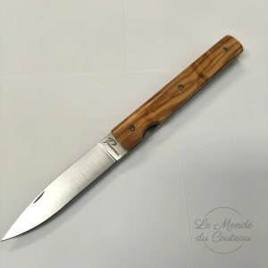 Perceval Le Francais Taschenmesser Olivenholz